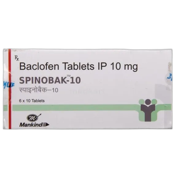 spinobak 10mg tablet 10's